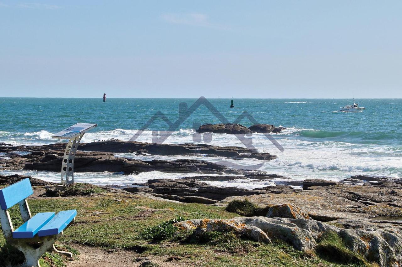 Localise - A06 - Entierement De Plain-Pied Avec Petite Vue Mer - Donnant Sur La Piscine Et Le Jardin - Wifi Inclus - Draps Inclus - Guilvinec Exteriör bild