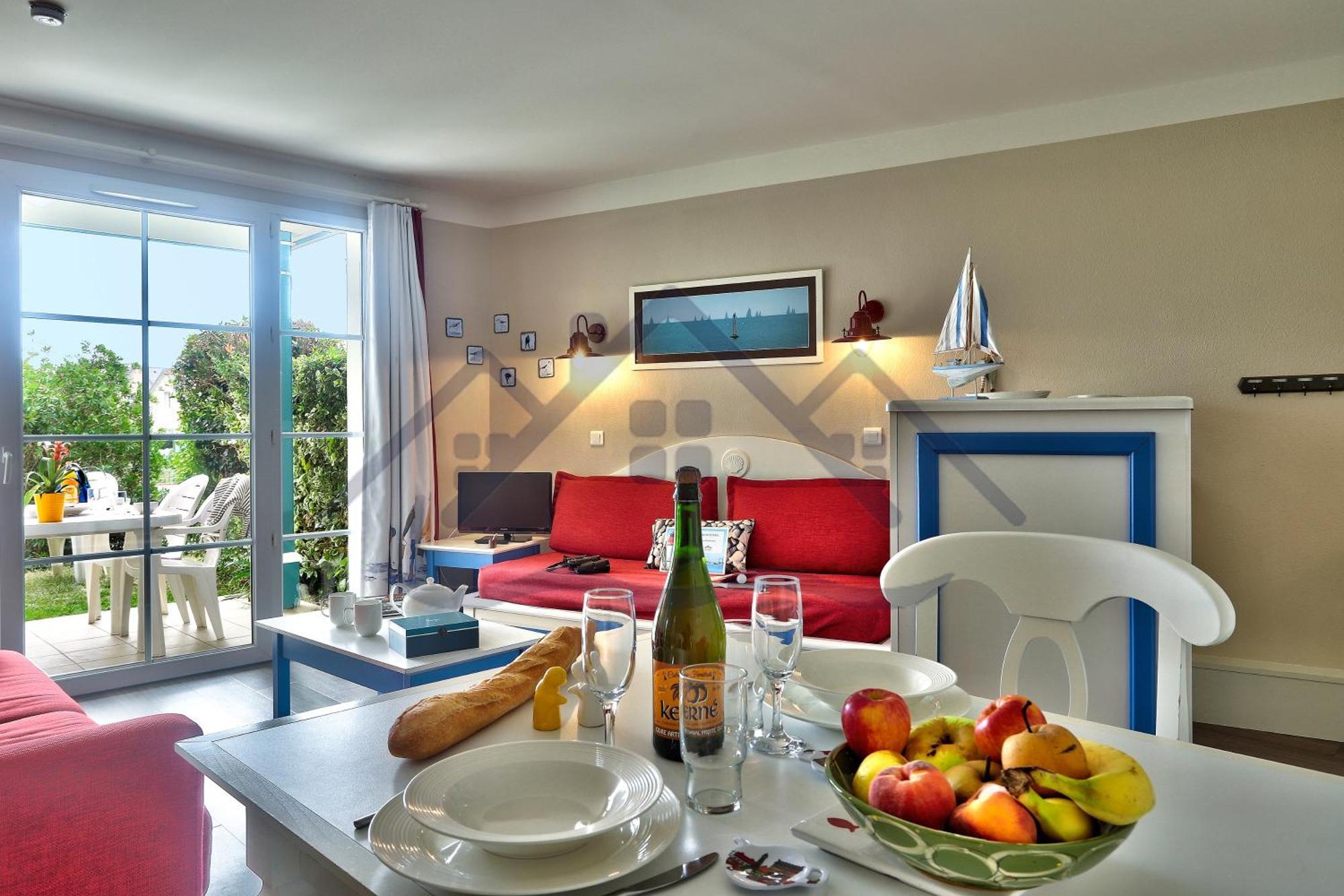 Localise - A06 - Entierement De Plain-Pied Avec Petite Vue Mer - Donnant Sur La Piscine Et Le Jardin - Wifi Inclus - Draps Inclus - Guilvinec Exteriör bild