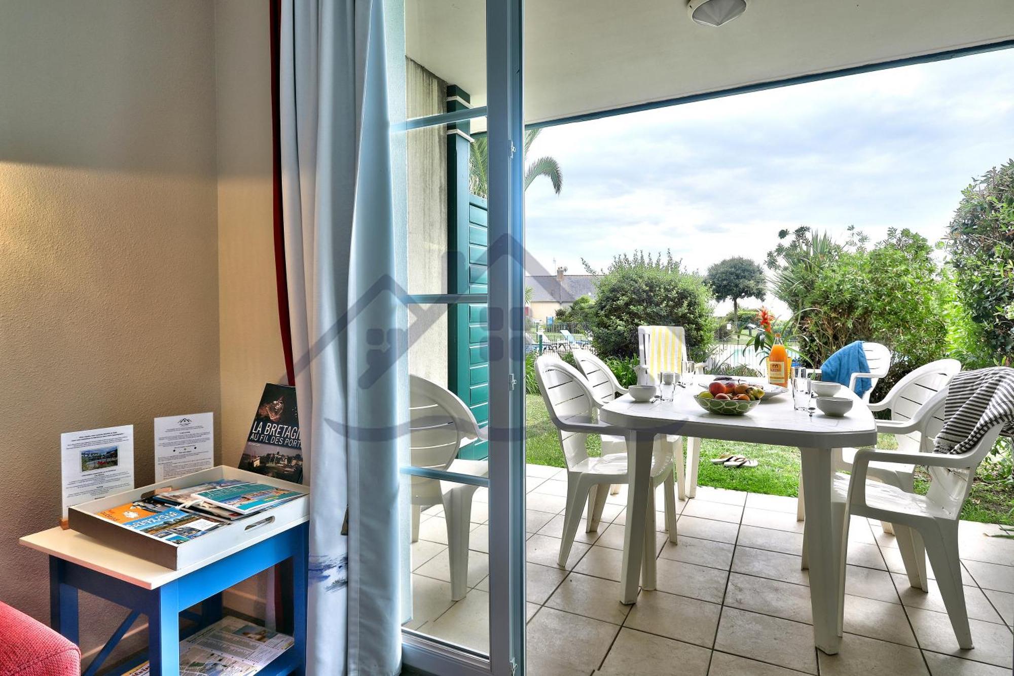 Localise - A06 - Entierement De Plain-Pied Avec Petite Vue Mer - Donnant Sur La Piscine Et Le Jardin - Wifi Inclus - Draps Inclus - Guilvinec Exteriör bild